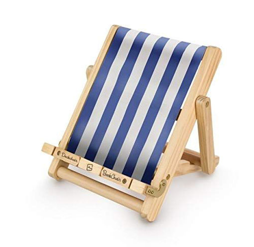 Picture of BOOK REST DECK CHAIR BLUE